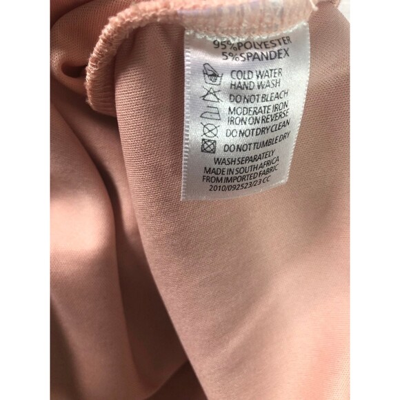 Boutique Textured Strapless Asymmetrical Bodycon Dress - L - Picture 7 of 8